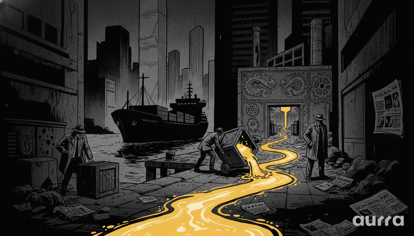 Russian Gold Flows into Hong Kong Surge as Sanctions Redirect Bullion Trade